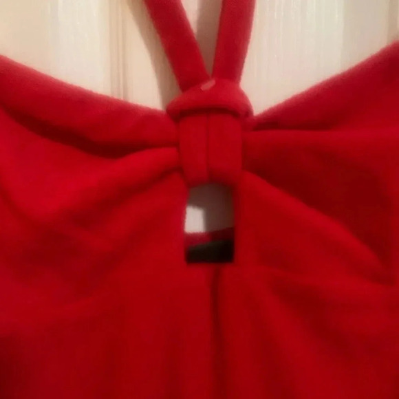 NWT-Wild Fable Red Terry Cloth Romper. Size L. - Picture 2 of 3